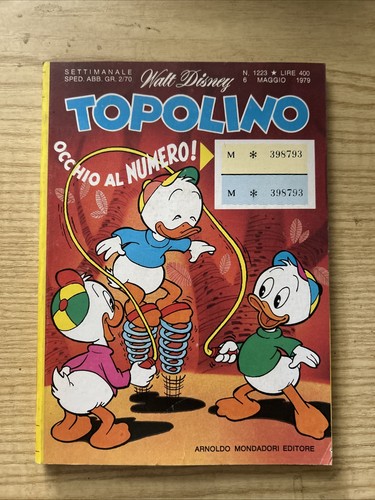 Topolino 1223 walt disney - n.1223,
