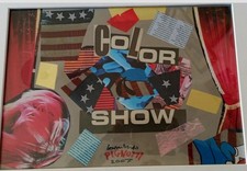 Lamberto Pignotti tecnica mista su Cartone 35x50 Pubblicato - Poesia Visiva