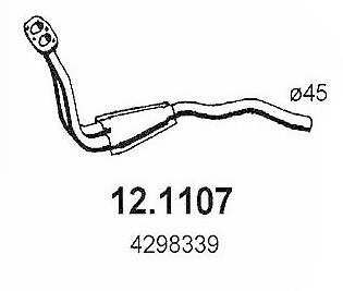 3309931 marmitta tubo - marmitta,