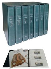 CARTELLA ALBUM RACCOGLITORE PER LA COLLEZIONE CARTAMONETA REPUBBLICA PER DECRETI