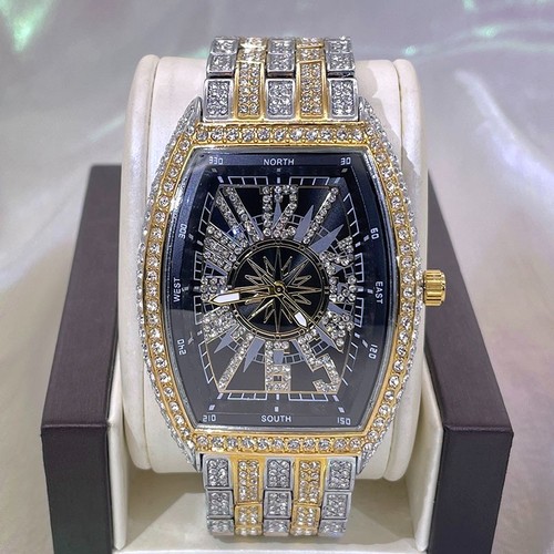 Orologio uomo hip hop - uomo, lusso