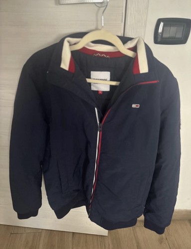 Tommy jeans giacca uomo blu - tommy,