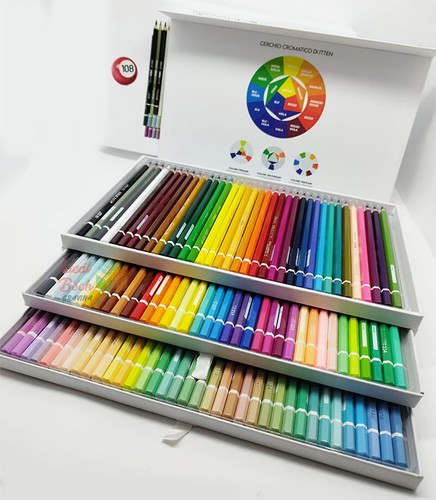 Valigetta maxi 108 colori - valigetta,