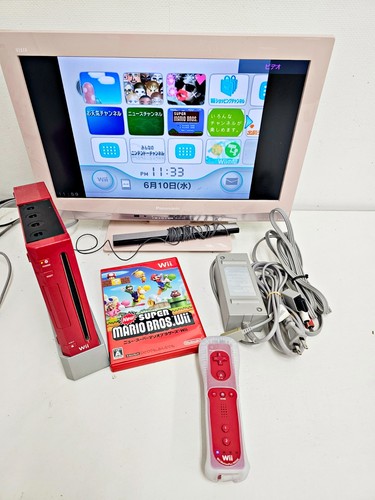 Console nintendo wii - nintendo, rossa