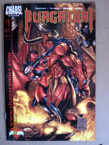 2001 chaos comics - 2001, purgatori