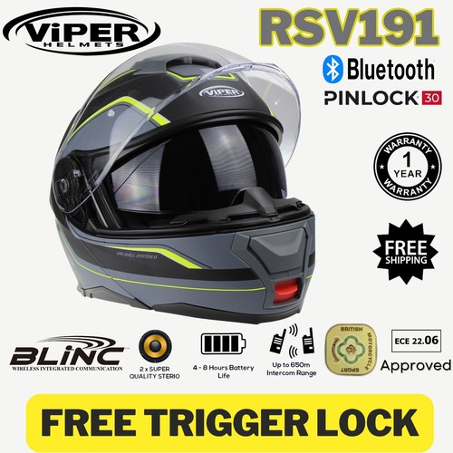 Casco modulare anteriore viper - casco,
