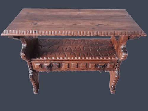 Tavolo basso con cassetto - basso,