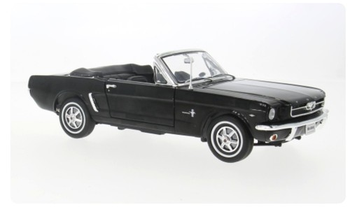 Ford mustang cabriolet - mustang, noir