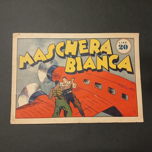 Dick fulmine maschera bianca - maschera,
