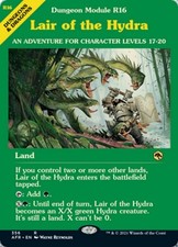 MTG LAIR OF THE HYDRA FOIL EXC