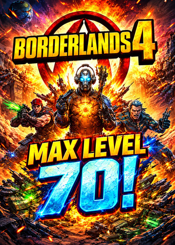 Borderlands max level 70 - 4,