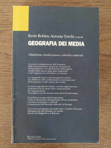 Libro geografia dei media - libro,