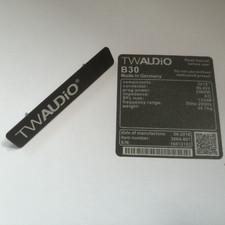 1 Set Ricambio Tw Audio Badge