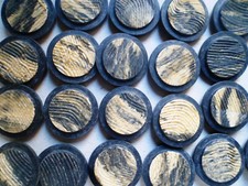 lotto 7 BOTTONI MODA in vero