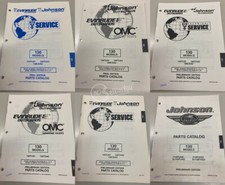 Esploso parti ricambi cod. 437453 motori Evinrude/Johnson 130 HP 2T 4cil 90°