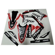 Kit Grafiche Adesivi per Honda CRF 250 450 2021-2023 Decalcomanie Motocross