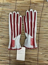 Jollysport guanti moto pelle vintage Taglia S