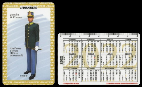 Calendario tascabile corpo - calendario,