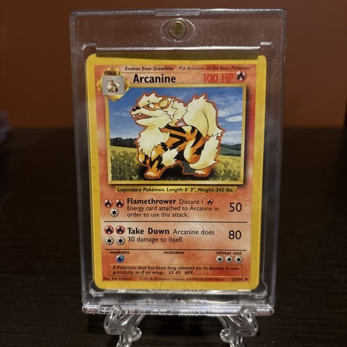 Carta pokemon arcano 23 - carta,