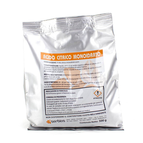 Acido citrico monoidrato - acido,