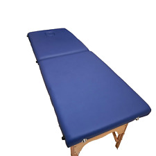 Lettino portatile Fisioterapia  e massaggi  colore Blu   MAI USATO
