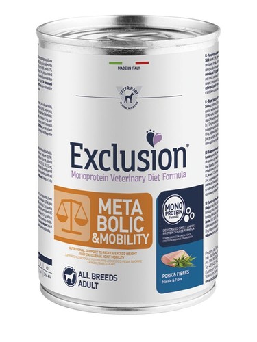 Exclusion cane metabolic - exclusion, e