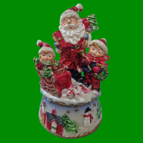 Addobbo natalizio babbo - 6.5",