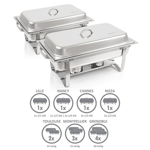 Chafing dish scaldavivande - dish,