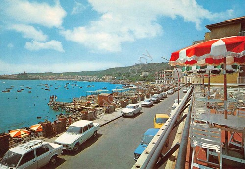 Cartolina acitrezza lungomare - cartolina,