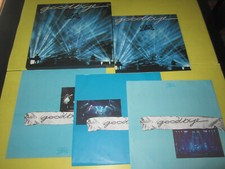 POOH - GOODBYE 3XLP BOXSET- CGD 77001 NM/NM BOOKLET 1ST. 1987 VINILE NERO