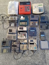 Lotto Calcolatrice , Registratore Di Cassa, Olivetti Logos