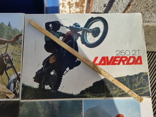 Depliant poster laverda 250 - depliant,