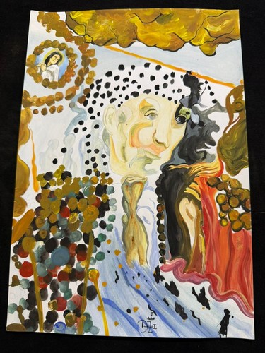 Salvador dali disegno - disegno, e