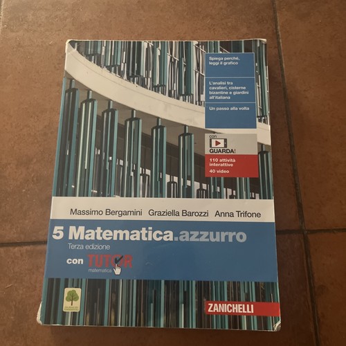 Matematica azzurro terza - matematica.azzurro,