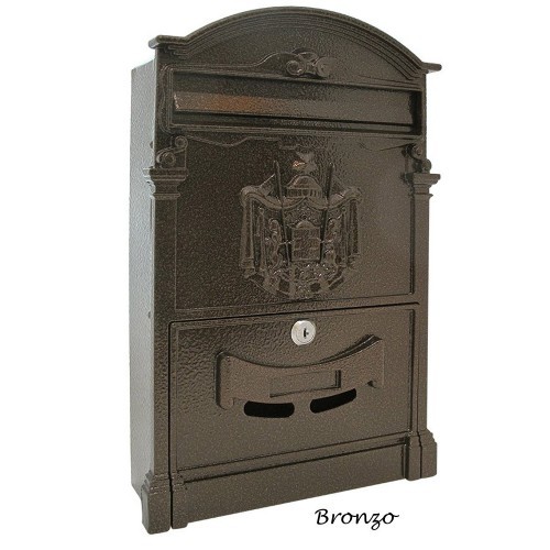 Cassetta postale bronzo - bronzo, da