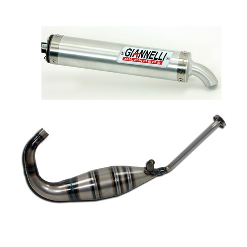 Scarico completo alluminio - completo,