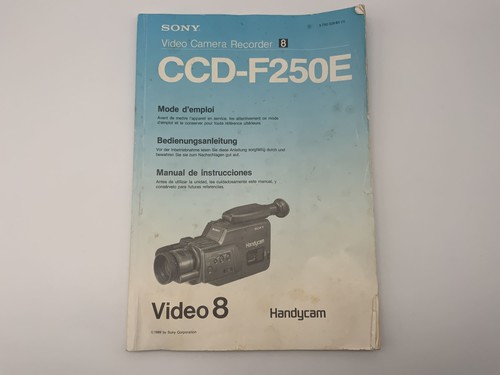 Sony ccd f250e - sony, ccd-f250e