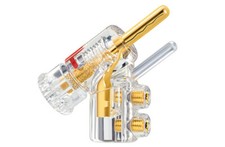 Connettore a banana WBT-0610 Cu nextgen™, versione Topline in rame puro, nuovo + confezione originale
