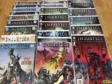 INJUSTICE: GODS AMONG US : YEAR FIVE SET COMPLETO 1-20 DC 2016 Nm Media Annuale