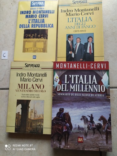 Lotto libri montanelli - lotto,