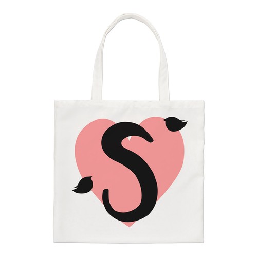 Lettera cuore alfabeto - s,