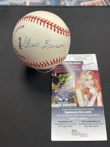 Gene benson firmato autografo - benson,