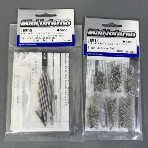 Kyosho mini inferno - kyosho, titanium
