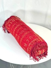 Cuscino Arredo Cilindrico Spagnolo – Tessuto Jacquard Cremisi