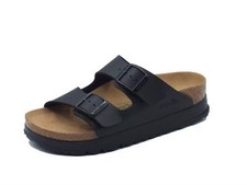 Papillio 1027395 Arizona Pap Flex Platform Black Sandali per Donna con doppia fi