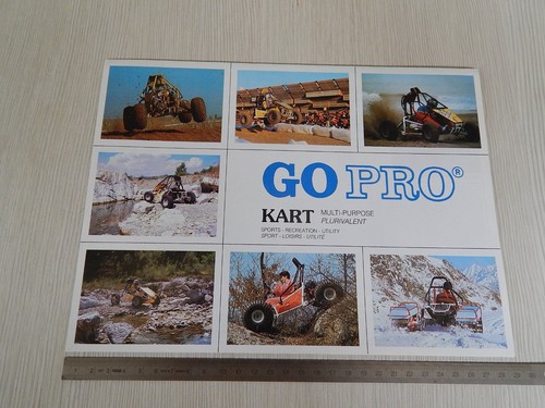 Brochure originale pro - brochure, kart