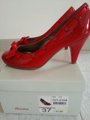 Scarpe donna bata rosso - scarpe,