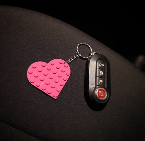 Portachiavi con cuore - 1,
