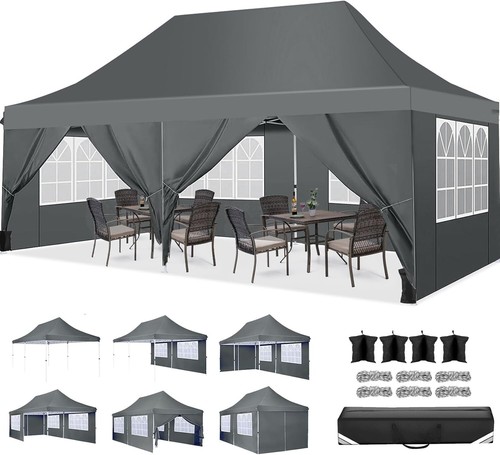 Gazebo 3x6m tenda per feste - 3x6m,