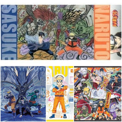 Naruto variant set con poster - naruto,